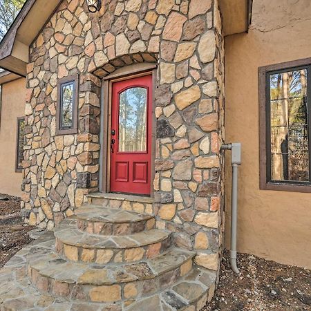 Tudor-Style Broken Bow Cottage With Hot Tub And Decks! Stephens Gap Exterior photo